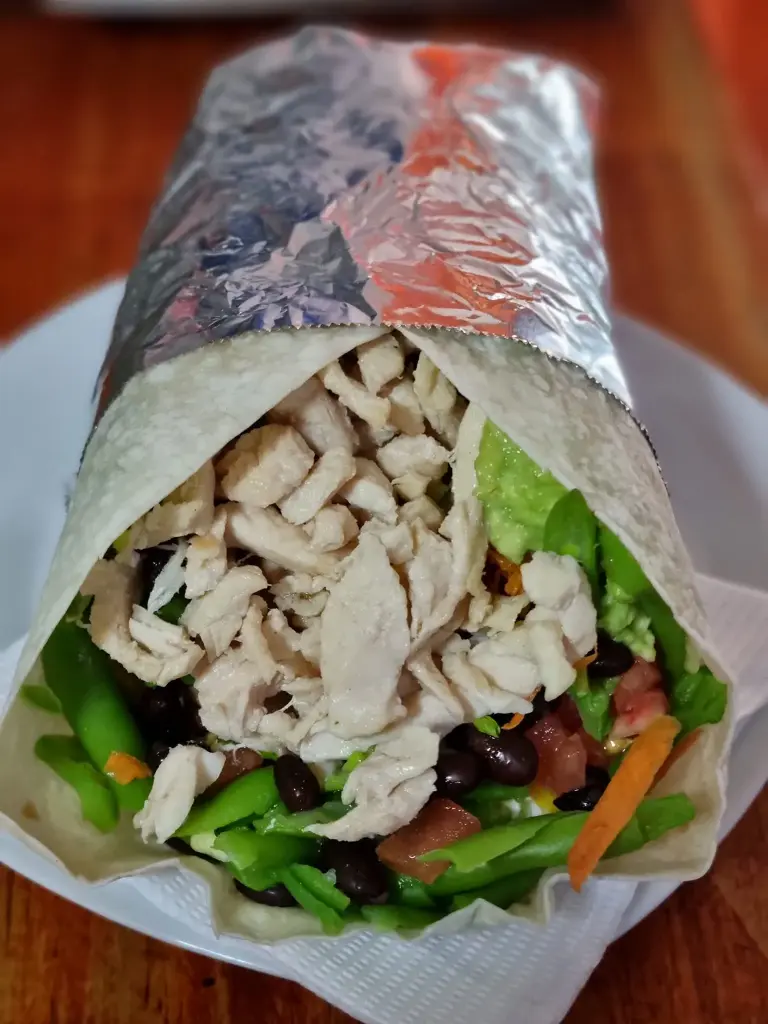 Fajita de pollo junior+ bebida