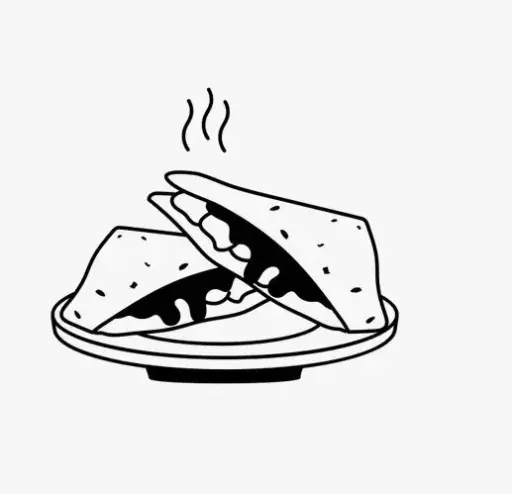 Quesadilla de carne mechada