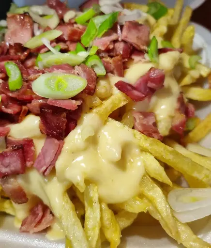 Papas tocino cheddar Mediana